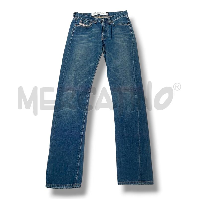 JEANS DONNA DIESEL BLU SCURO SFUMATI CHIUSURA BOTTONI | Mercatino dell'Usato Rivoli 1