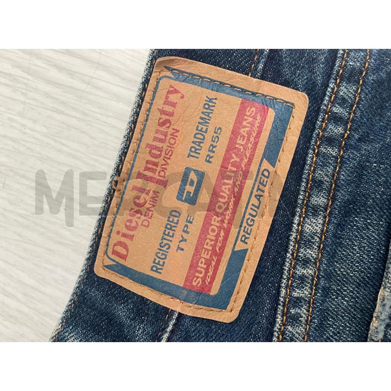 JEANS DONNA DIESEL BLU SCURO SFUMATI CHIUSURA BOTTONI | Mercatino dell'Usato Rivoli 3