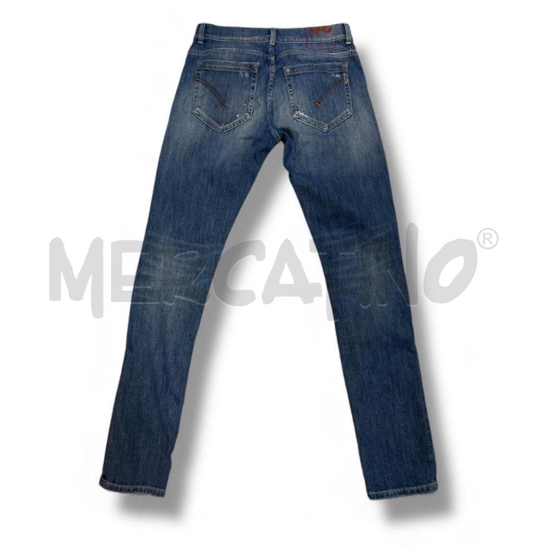 JEANS DONNA DONDUP GEORGE SKINNY FIT BLU CHIARO | Mercatino dell'Usato Rivoli 2