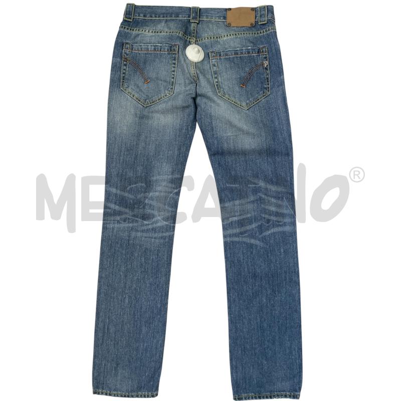 JEANS DONNA DONDUP WASH SUNSET GLASS CUCITURE GIALLE | Mercatino dell'Usato Rivoli 2