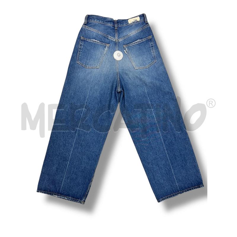 JEANS DONNA HAIKURE BAGGIE BLU STRAPPI | Mercatino dell'Usato Rivoli 2