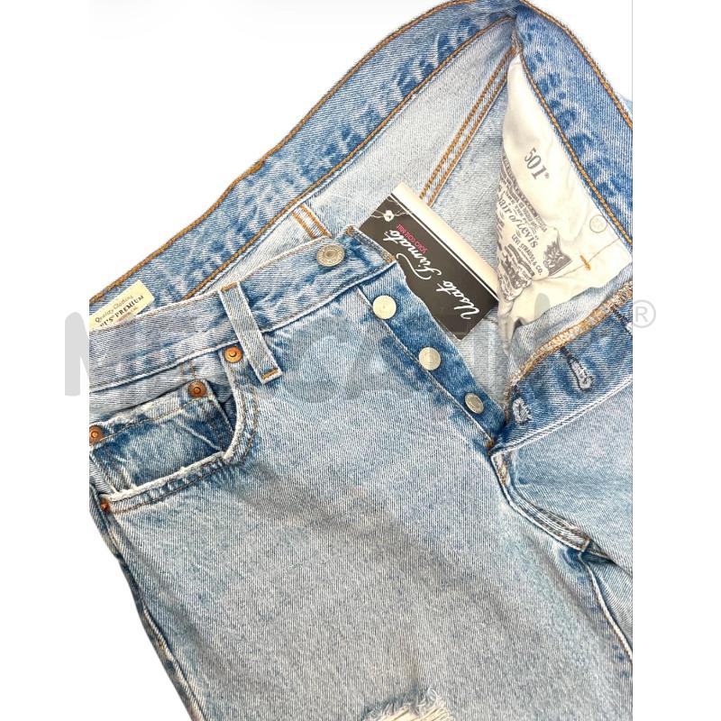 JEANS DONNA LEVIS 501 BLU CHIARO STRAPPI  | Mercatino dell'Usato Rivoli 3