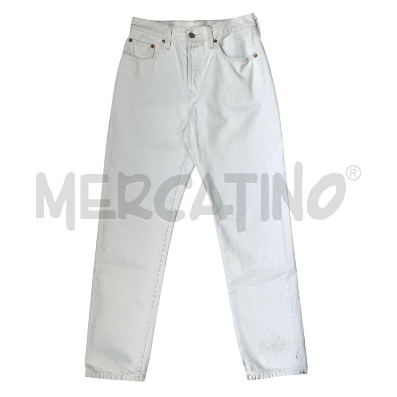 JEANS DONNA LEVI'S 501 BIANCHI | Mercatino dell'Usato Rivoli 1
