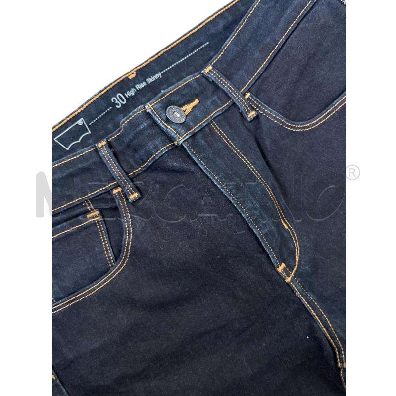 JEANS DONNA LEVI'S HIGH RISE SKINNY SCURI | Mercatino dell'Usato Rivoli 3