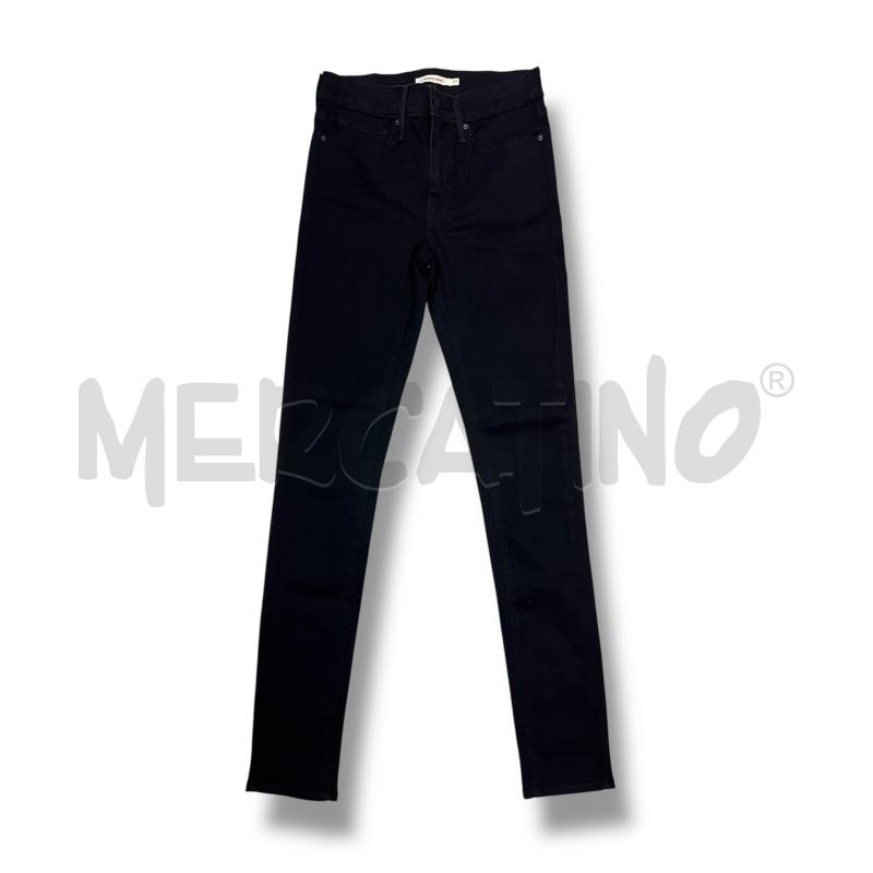 JEANS DONNA LEVI'S SLIMMING SKINNY NERI  | Mercatino dell'Usato Rivoli 1