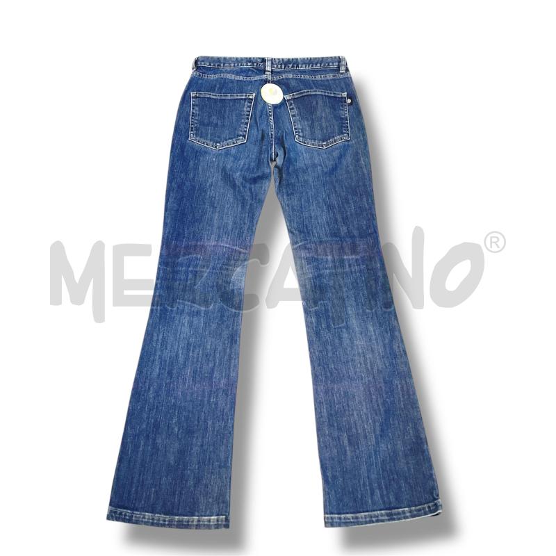 JEANS DONNA MARINA YACHTING BLU TOPPE FIORI | Mercatino dell'Usato Rivoli 2
