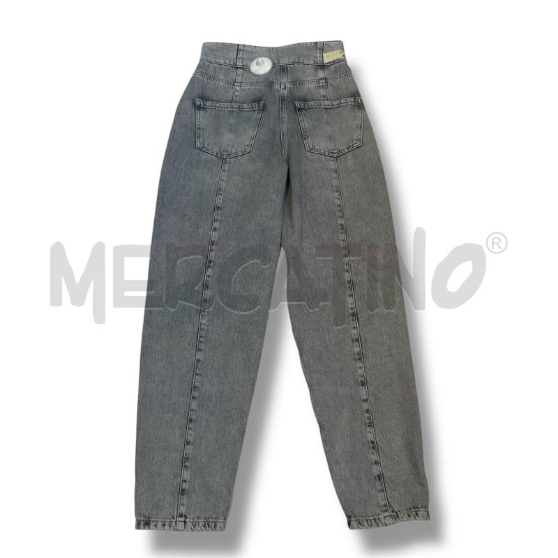 JEANS DONNA PATRIZIA PEPE GRIGIO CHIARO BARRE | Mercatino dell'Usato Rivoli 2