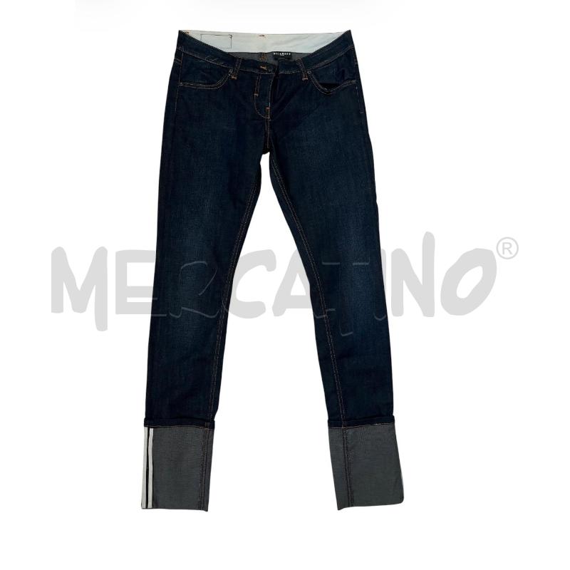 JEANS DONNA RICHMOND SCURI RISVOLTI ETICHETTA BANCONOTA RETRO | Mercatino dell'Usato Rivoli 1