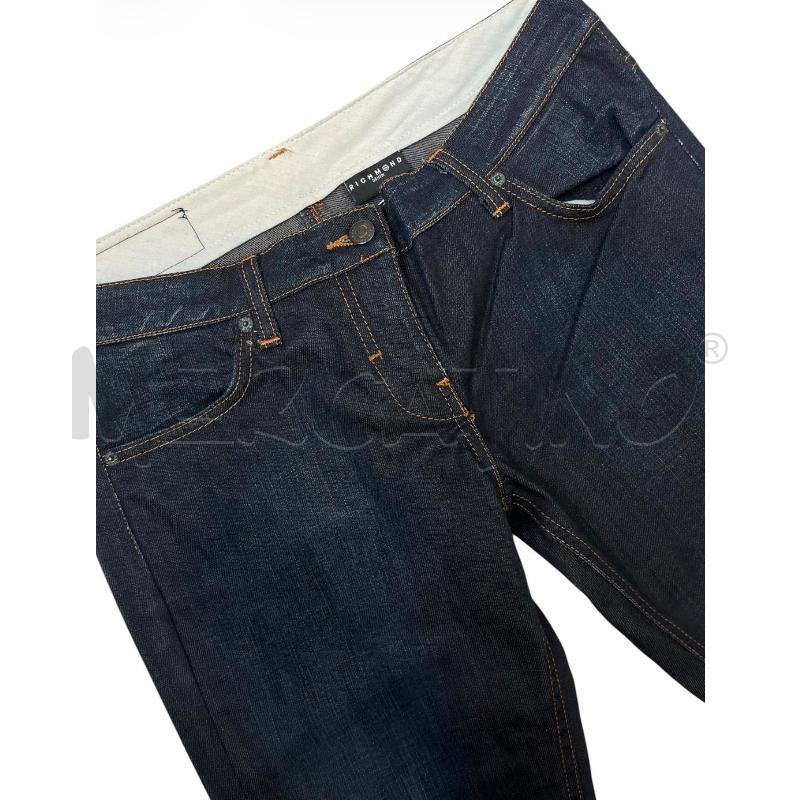 JEANS DONNA RICHMOND SCURI RISVOLTI ETICHETTA BANCONOTA RETRO | Mercatino dell'Usato Rivoli 3
