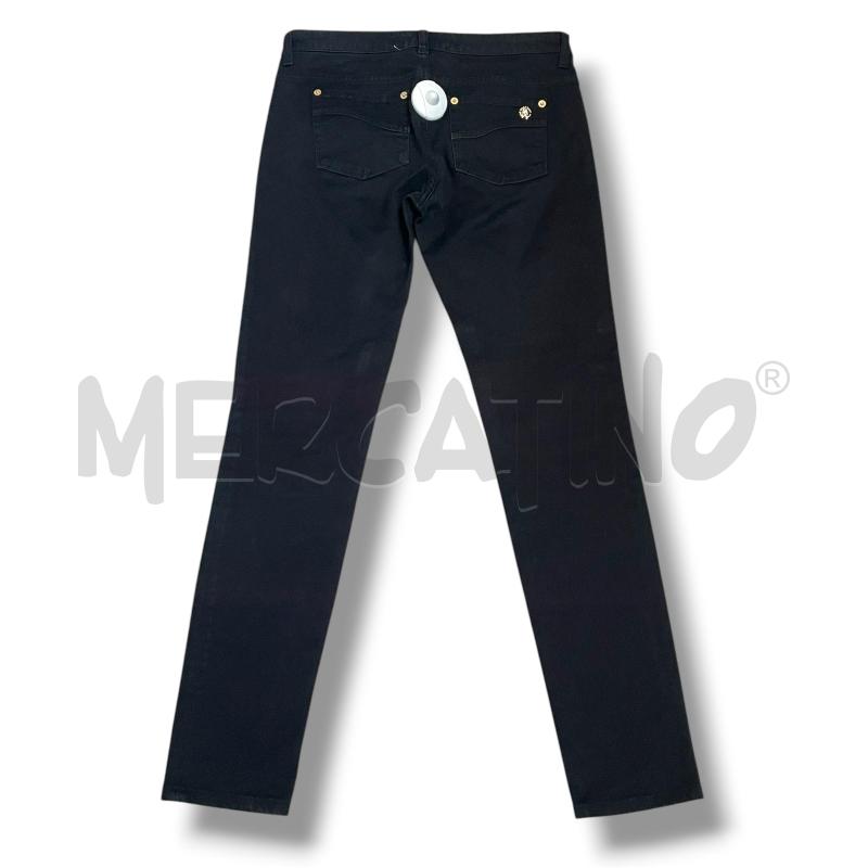 JEANS DONNA ROBERTO CAVALLI NERI  | Mercatino dell'Usato Rivoli 2