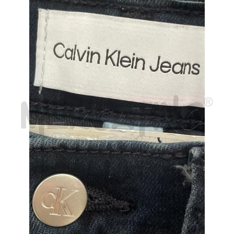 JEANS UOMO CALVIN KLEIN BLU SCURO SUPER SKINNY | Mercatino dell'Usato Rivoli 3