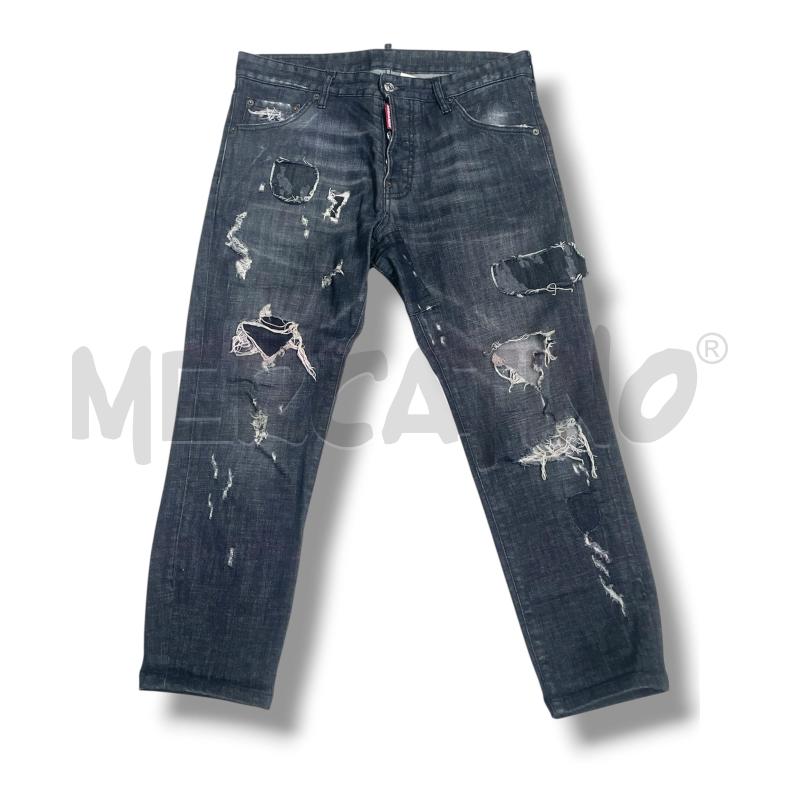 JEANS UOMO DSQUARED2 GRIGI TOPPE | Mercatino dell'Usato Rivoli 1