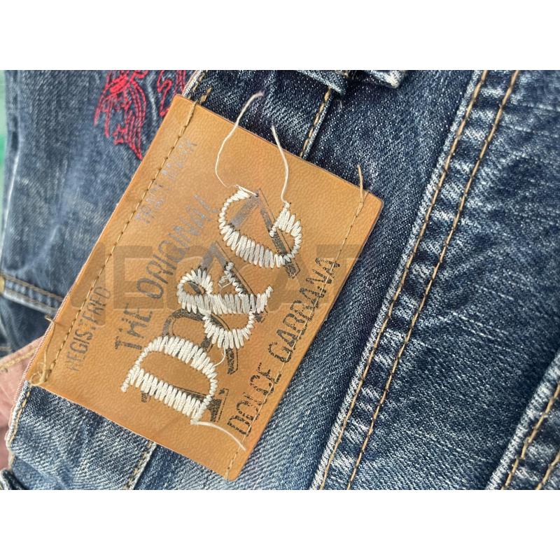 JEANS UOMO D&G BLU RICAMO TESCHIO ROSSO | Mercatino dell'Usato Rivoli 3