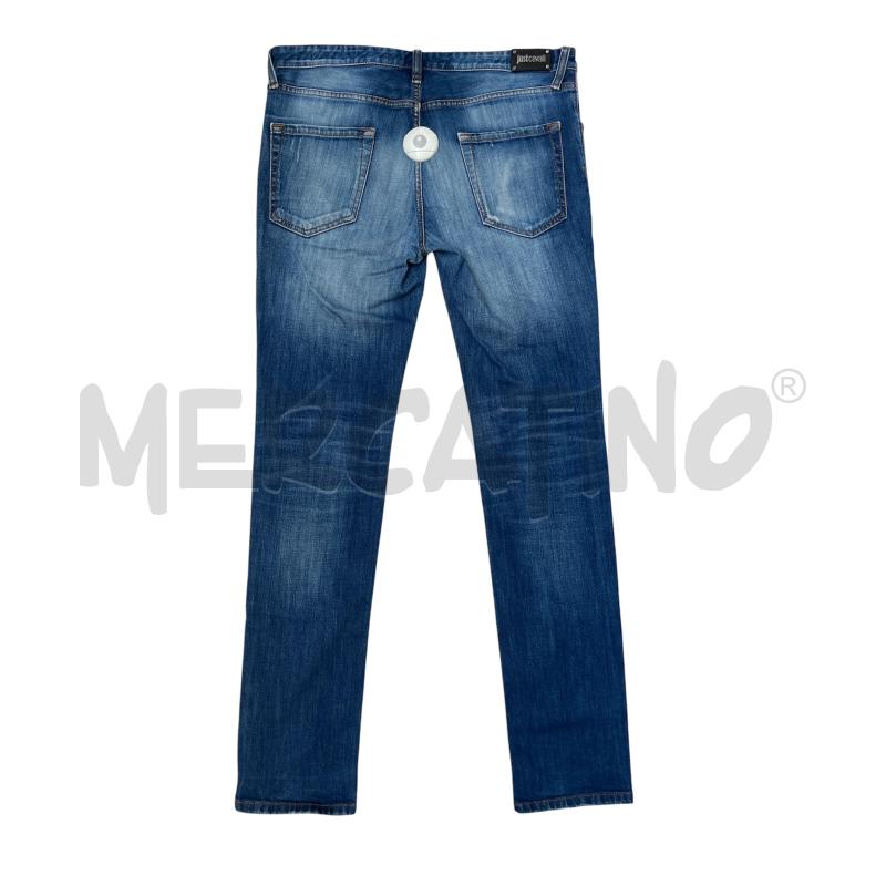 JEANS UOMO JUST CAVALLI SLIM MEDIUM WASH TASCA SERPENTE | Mercatino dell'Usato Rivoli 2