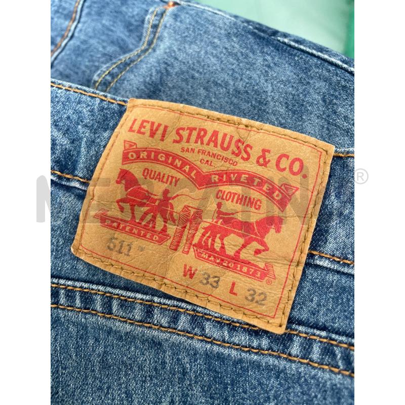 JEANS UOMO LEVIS 511 BLU SFUMATI  | Mercatino dell'Usato Rivoli 3