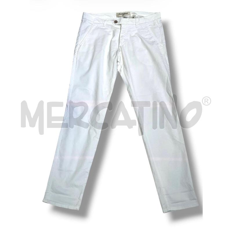 JEANS UOMO ROY ROGERS BIANCO CHINOS  | Mercatino dell'Usato Rivoli 1