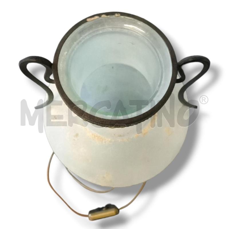 LAMPADA ANFORA AZZURRA ANTICHIZZATA | Mercatino dell'Usato Rivoli 2