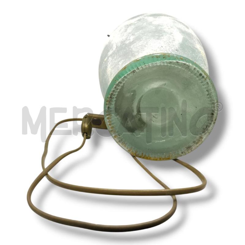 LAMPADA ANFORA AZZURRA ANTICHIZZATA | Mercatino dell'Usato Rivoli 3