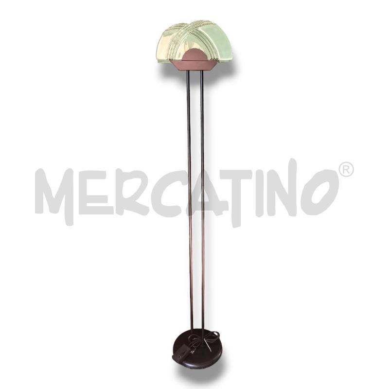 LAMPADA NERA A PIANTANA VETRO LED | Mercatino dell'Usato Rivoli 1