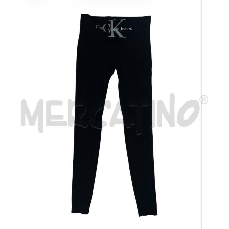 LEGGINGS SPORT CALVIN KLEIN NERI TG.S | Mercatino dell'Usato Rivoli 1