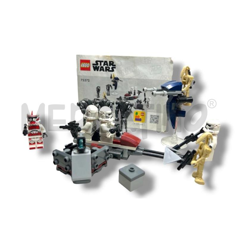 LEGO 75372 STAR WARS SET DA BATTAGLIA CON VEICOLO SPEEDER BIKE TRI DROIDE E POSTAZIONE DIFENSIVA | Mercatino dell'Usato Rivoli 1