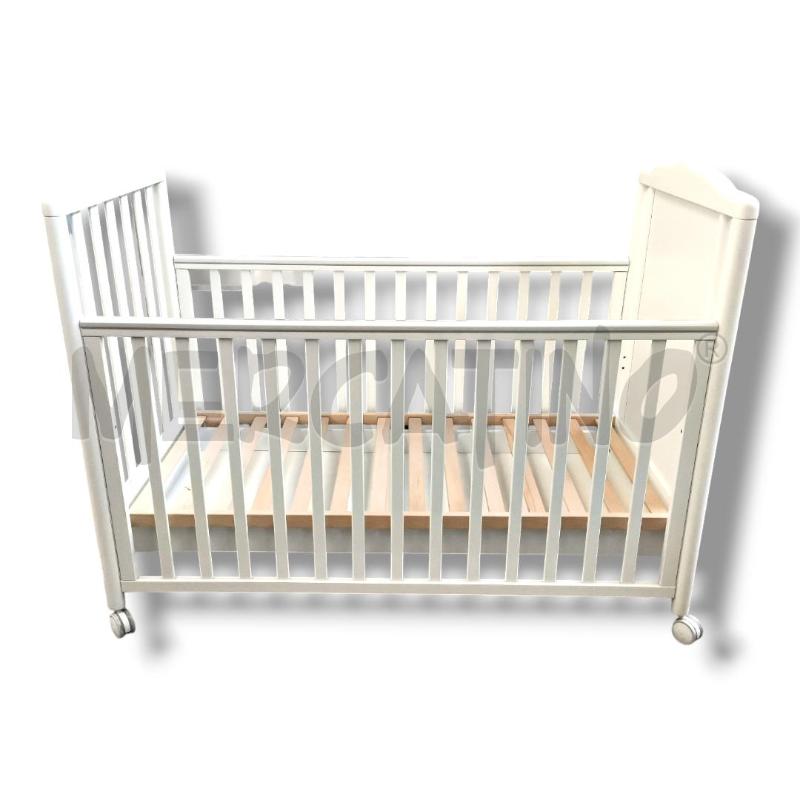 LETTINO BAMBINO PALI ORSETTI E MONGOLFIERE BIANCO | Mercatino dell'Usato Rivoli 3