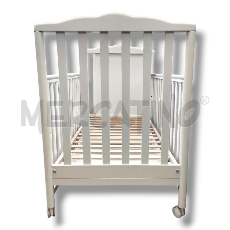 LETTINO BAMBINO PALI ORSETTI E MONGOLFIERE BIANCO | Mercatino dell'Usato Rivoli 4