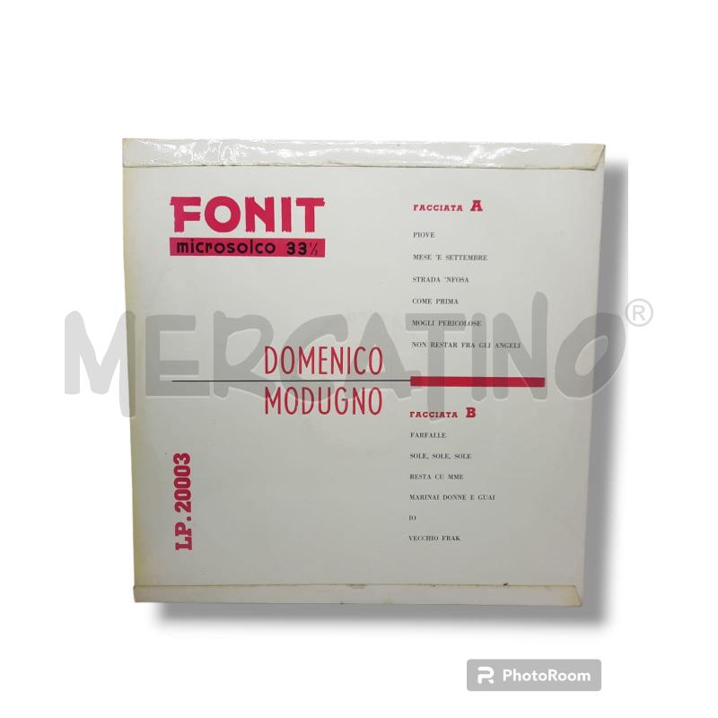 LP 33 DOMENICO MODUGNO - OMONIMO LP 20003 | Mercatino dell'Usato Rivoli 3