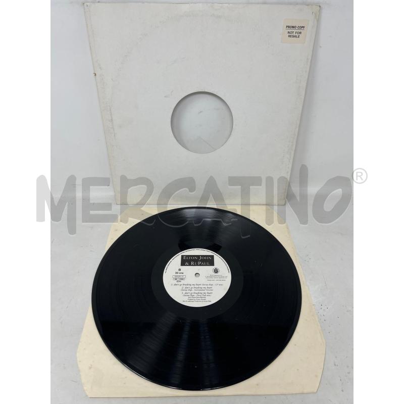 LP 33 ELTON JOHN E RU PAUL 1994 | Mercatino dell'Usato Rivoli 2