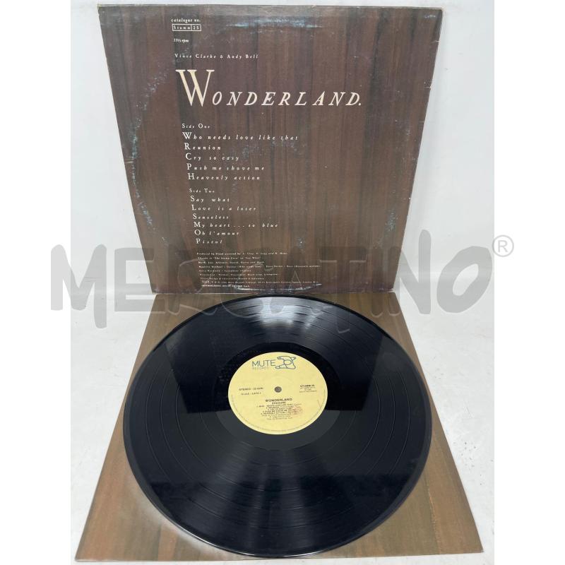LP 33 ERASURE WONDERLAND ITALY 1986 | Mercatino dell'Usato Rivoli 2