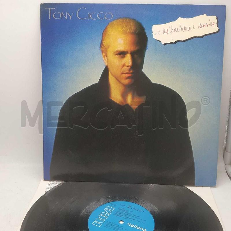 LP 33 TONY CICCO - ..E MO PARLAMI E MUSICA  | Mercatino dell'Usato Rivoli 2
