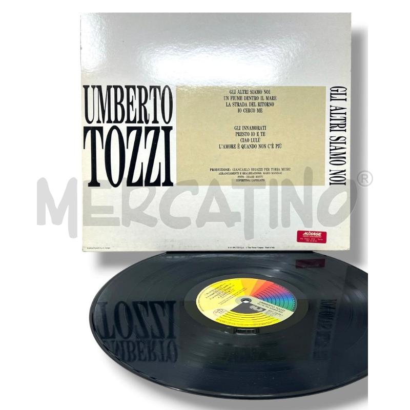 LP 33 UMBERTO TOZZI GLI ALTRI SIAMO NOI | Mercatino dell'Usato Rivoli 2