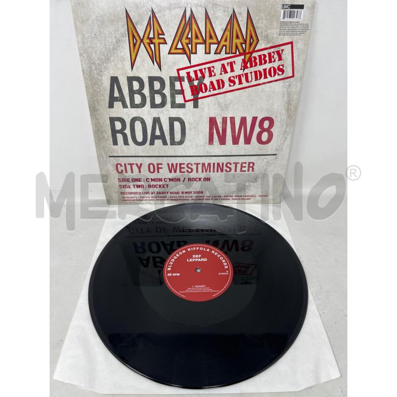 LP 45 DEF LEPPARD LIVE AT ABBEY ROAD STUDIOS | Mercatino dell'Usato Rivoli 2