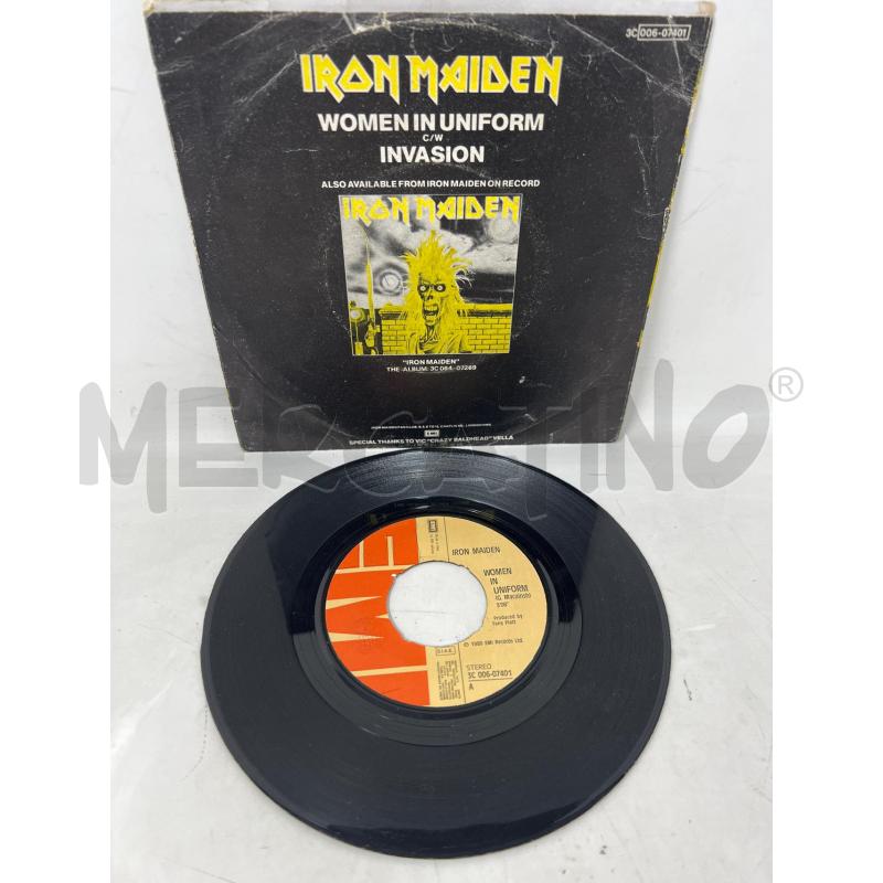 LP 45 IRON MAIDEN WOMEN IN UNIFORM - INVASION | Mercatino dell'Usato Rivoli 2