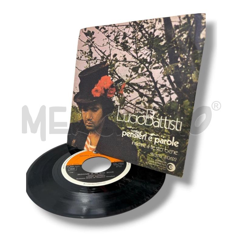 LP 45 LUCIO BATTISTI PENSIERI E PAROLE | Mercatino dell'Usato Rivoli 2