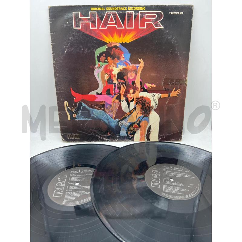 LP HAIR ORIGINAL SOUNDTRACK DOPPIO ALBUM | Mercatino dell'Usato Rivoli 1