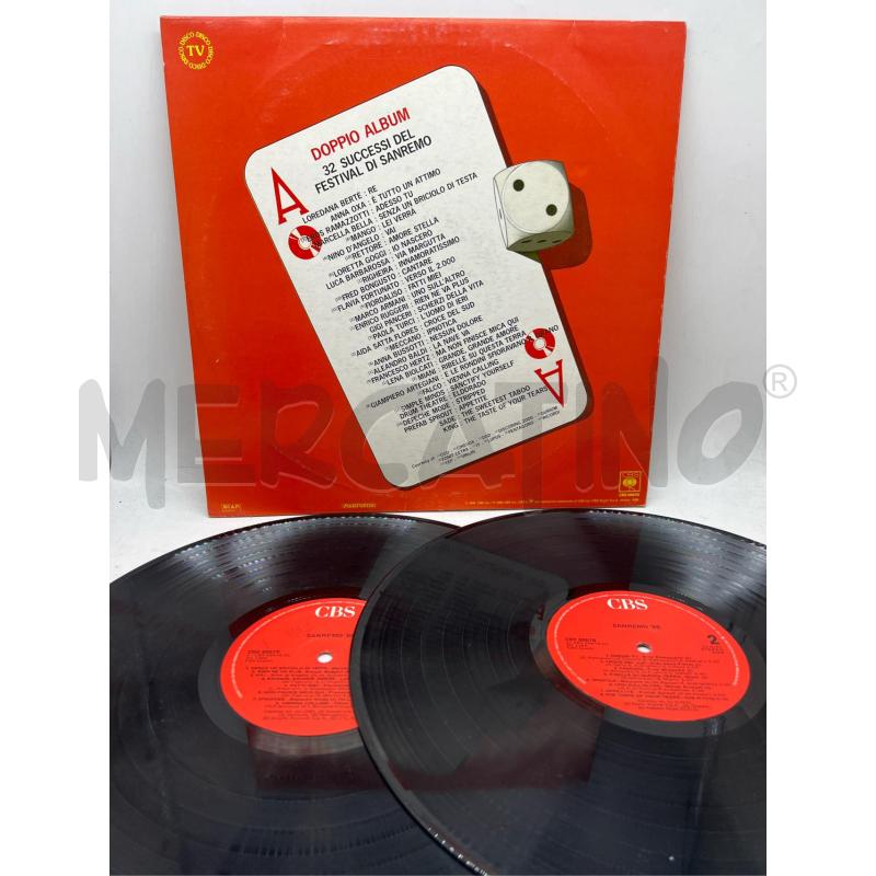 LP SANREMO 86 DOPPIO ALBUM | Mercatino dell'Usato Rivoli 2