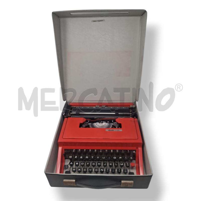 MACCHINA DA SCRIVERE OLIVETTI CLASS ROSSA + CUSTODIA | Mercatino dell'Usato Rivoli 1