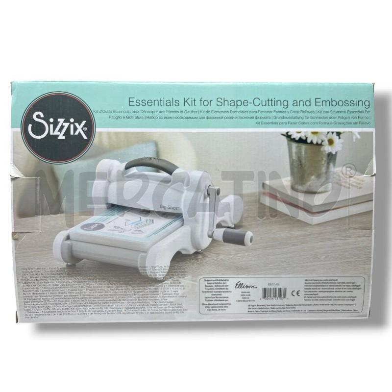 MACCHINA SIZZIX CON PIATTAFORMA FUSTELLATURA GOFFRATURA | Mercatino dell'Usato Rivoli 2