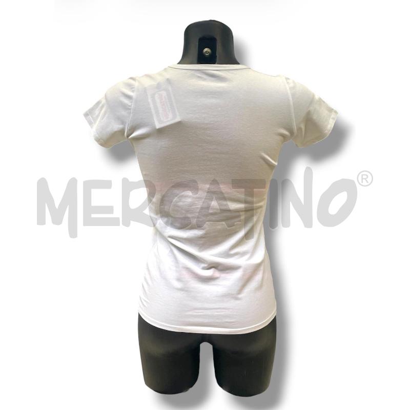 MAGLIA DONNA CALVIN KLEIN BIANCA CUORE LOGO ARG  | Mercatino dell'Usato Rivoli 2
