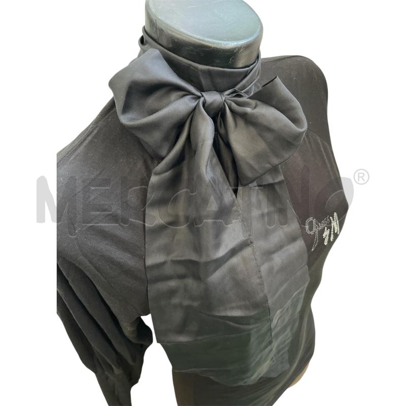 MAGLIA DONNA GUESS BY MARCIANO NERA FIOCCO SCOLLO RASO | Mercatino dell'Usato Rivoli 2