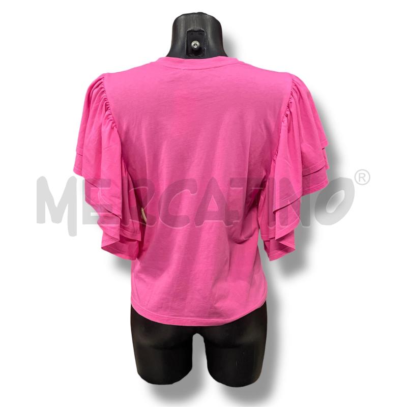 MAGLIA DONNA SILVIAN HEACH FUCSIA MANICHE VOULANT  | Mercatino dell'Usato Rivoli 2