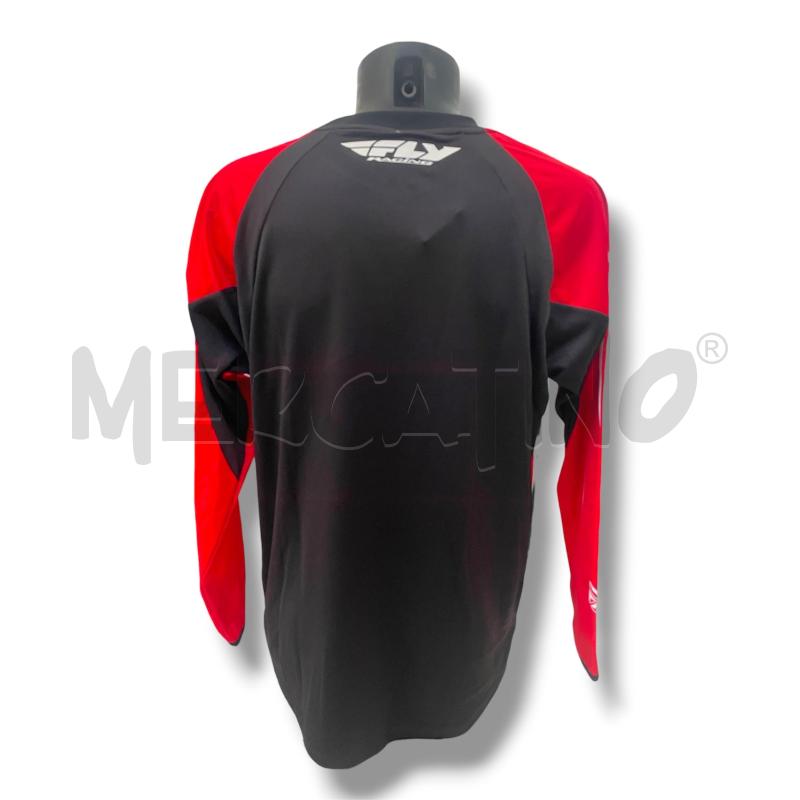 MAGLIA MOTOCROSS FLYRACING ROSSA TG.M | Mercatino dell'Usato Rivoli 2