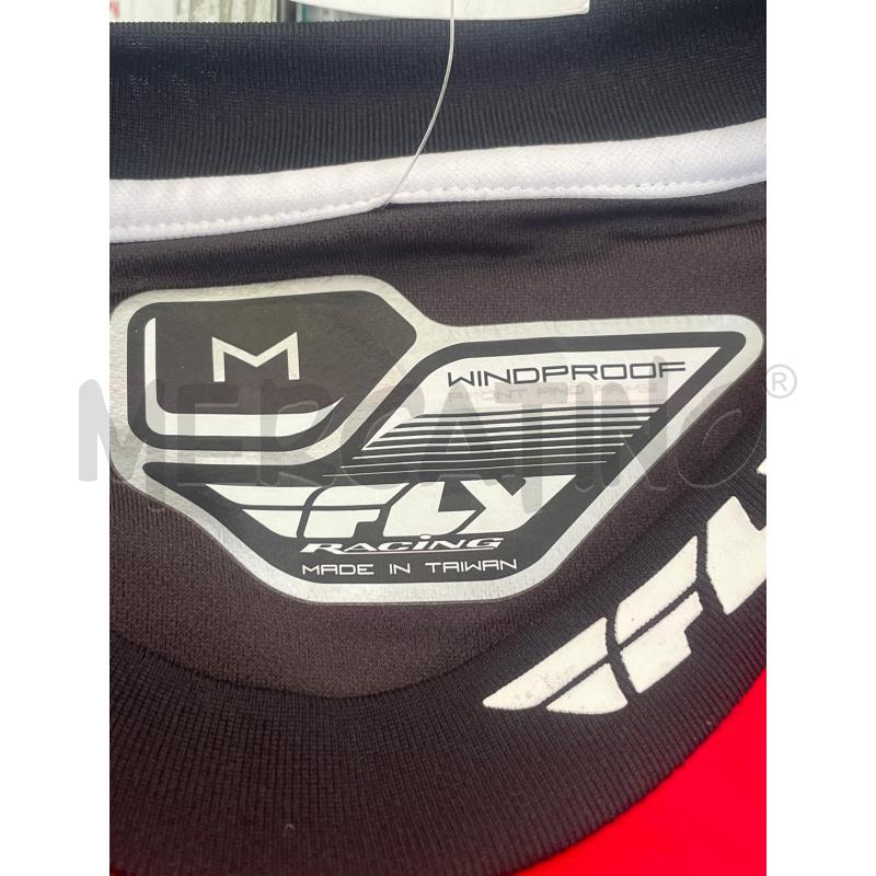 MAGLIA MOTOCROSS FLYRACING ROSSA TG.M | Mercatino dell'Usato Rivoli 3