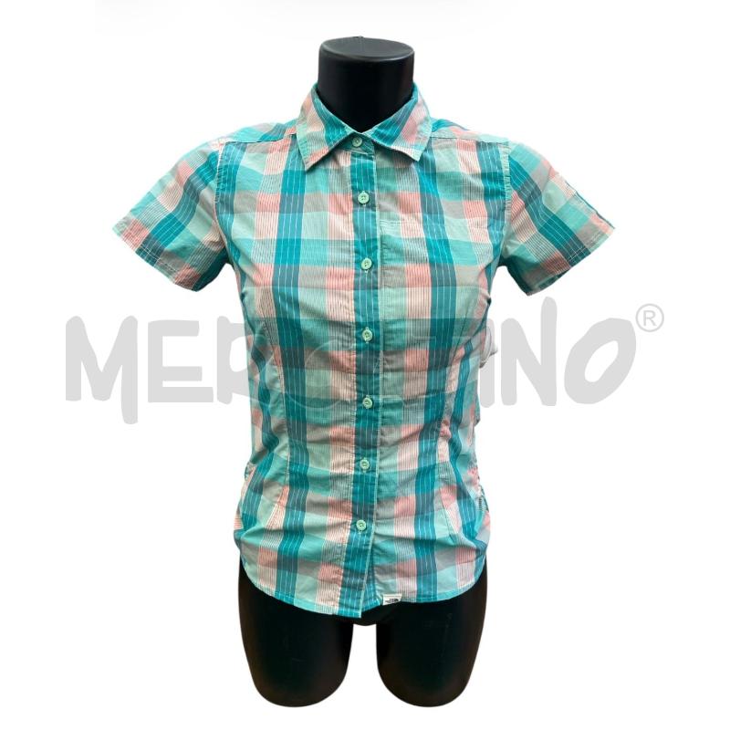 MAGLIA SPORT THE NORTH FACE TG.XS QUADRI AZZ ROSSI | Mercatino dell'Usato Rivoli 1