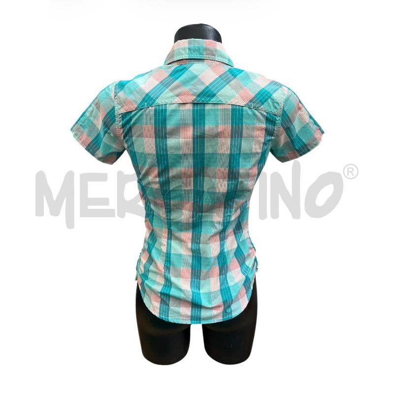 MAGLIA SPORT THE NORTH FACE TG.XS QUADRI AZZ ROSSI | Mercatino dell'Usato Rivoli 2