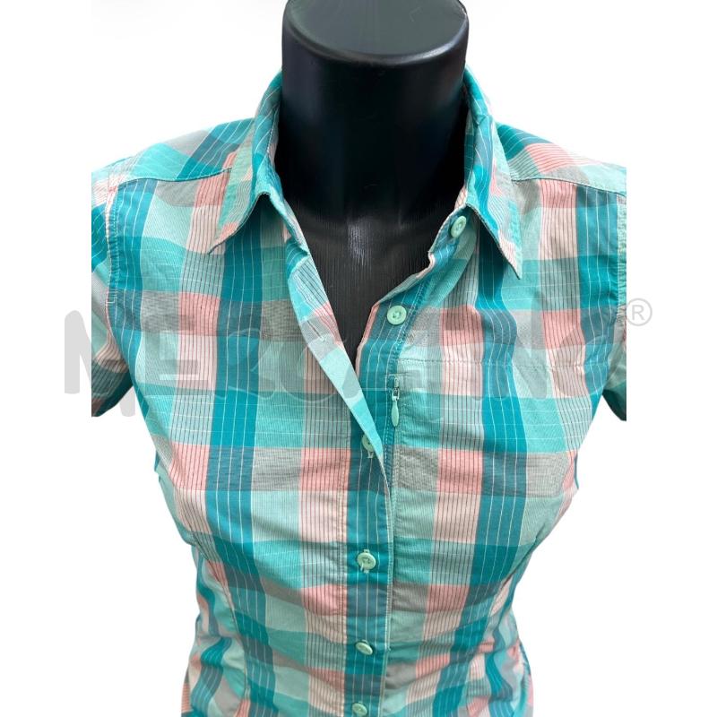 MAGLIA SPORT THE NORTH FACE TG.XS QUADRI AZZ ROSSI | Mercatino dell'Usato Rivoli 3