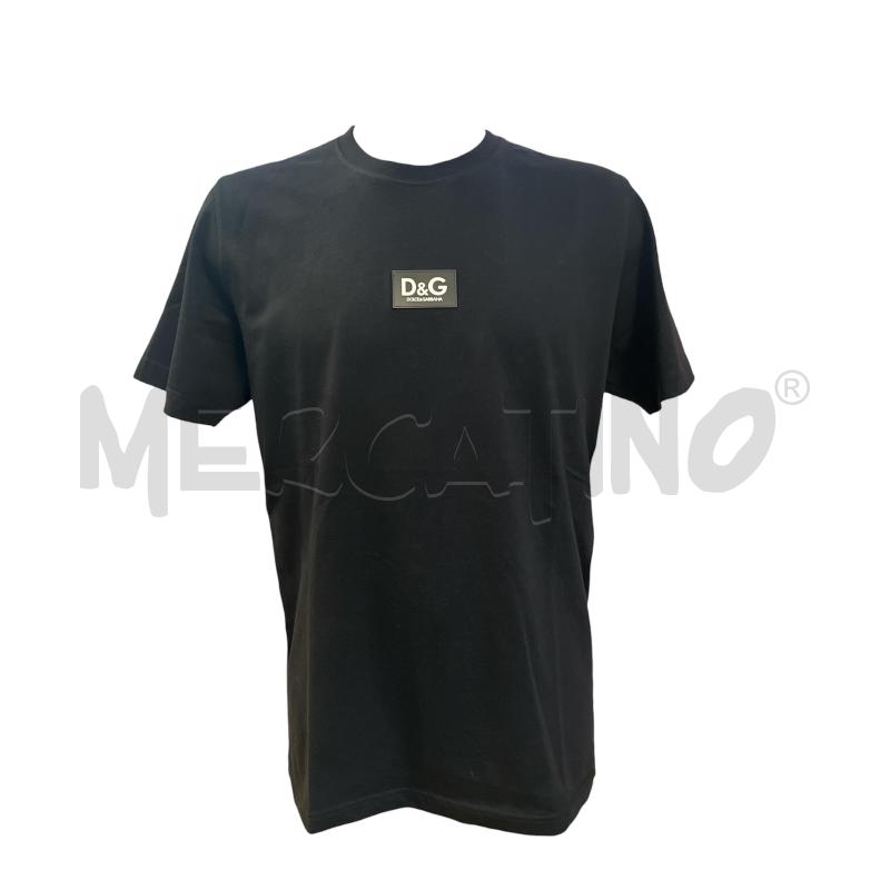 MAGLIA UOMO D&G NERA LOGO FRONTALE | Mercatino dell'Usato Rivoli 1