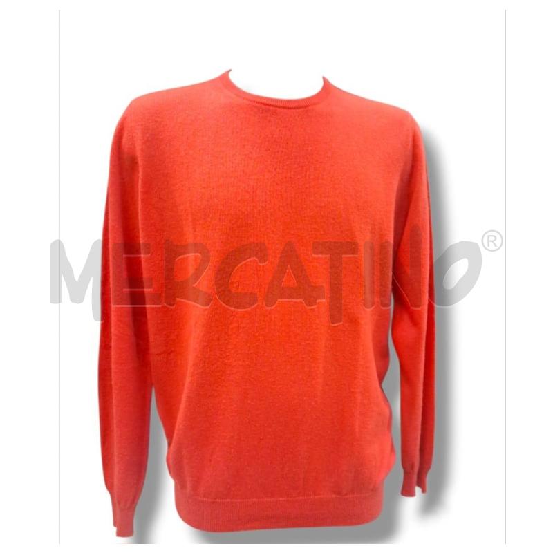 MAGLIA UOMO PIACENZA 1733 CASHMERE GIROCOLLO CORALLO | Mercatino dell'Usato Rivoli 1