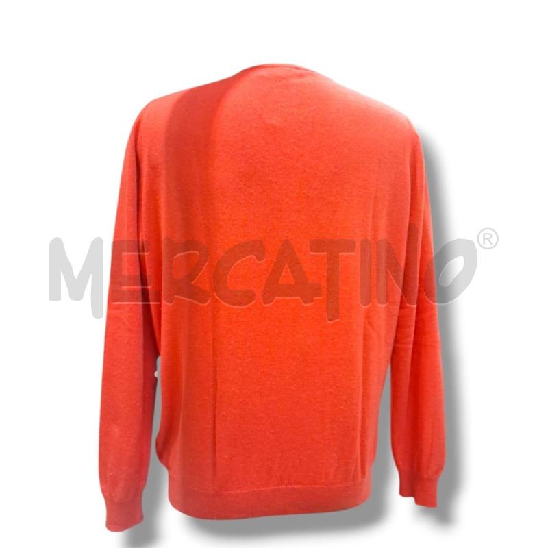 MAGLIA UOMO PIACENZA 1733 CASHMERE GIROCOLLO CORALLO | Mercatino dell'Usato Rivoli 2